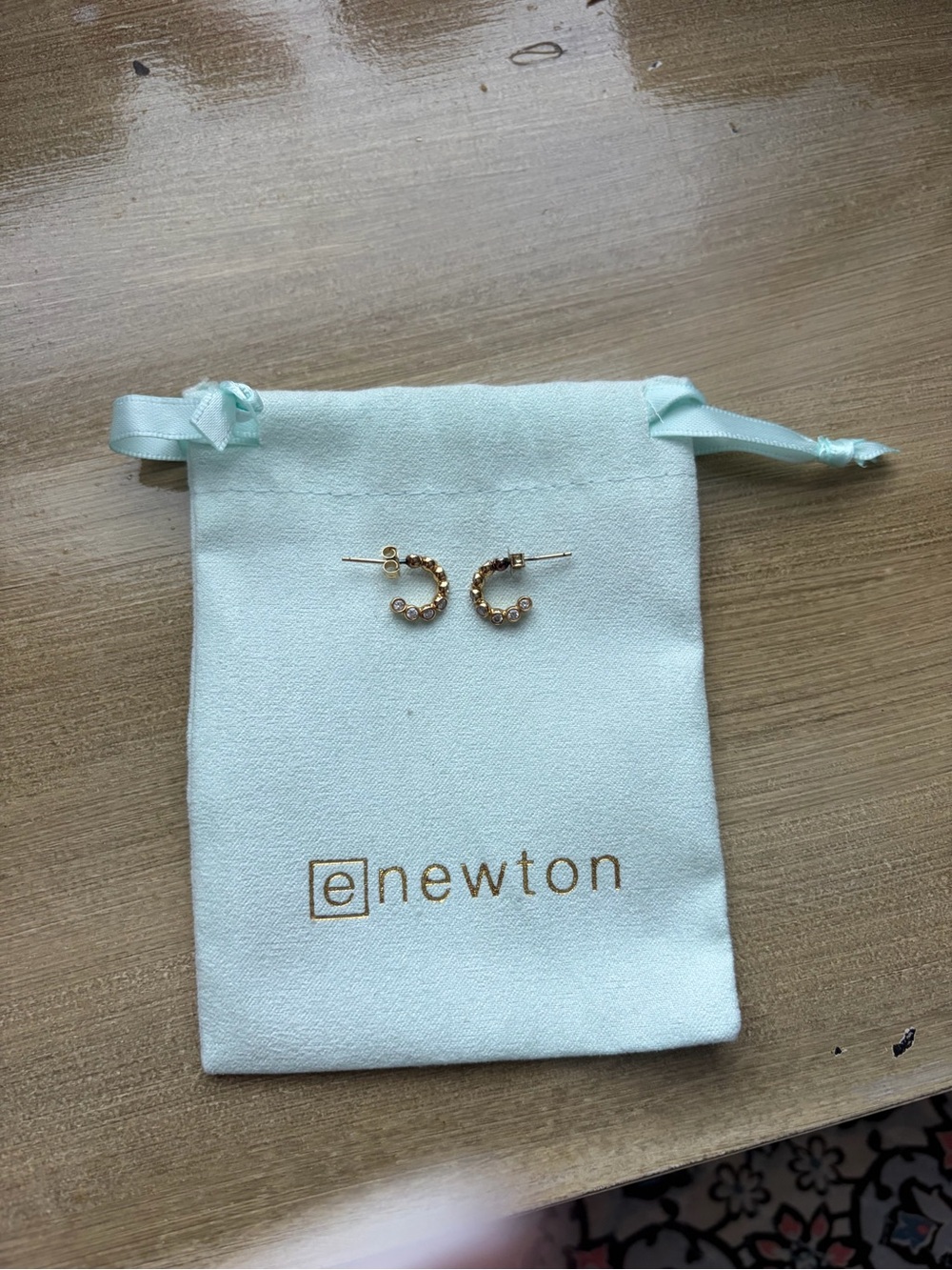 E Newton earrings